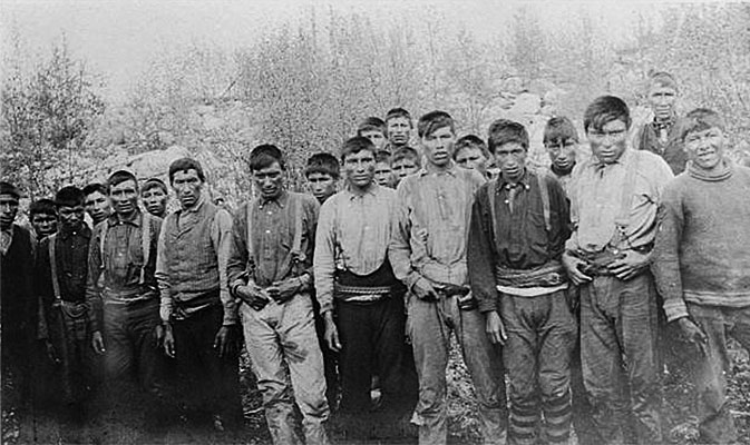 Men of Deer's Lake East, June 9, 1910
