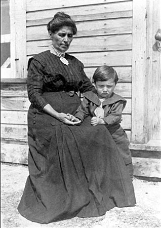 Matilda Foulds with  Bert Forbister