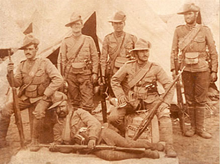 Canadian Soldiers in Boer War