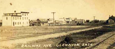 Railway Ave. - Glenavon, Saskatchewan