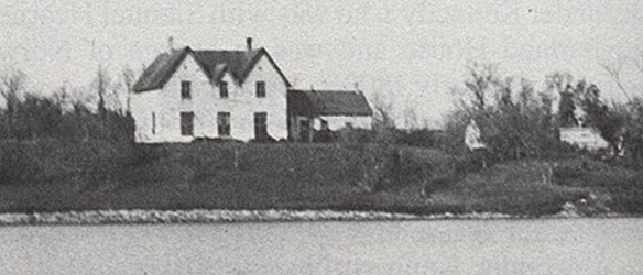 Captain Kenndy House in 1870