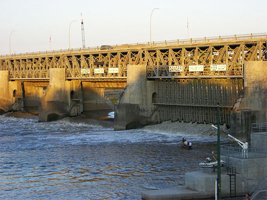 Lockport Brodge and Dam