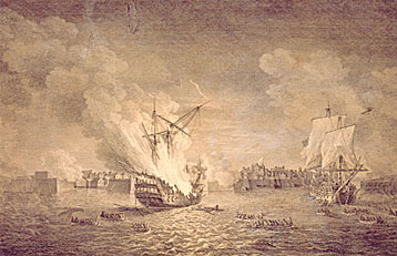The Seige of Louisbourg 1758