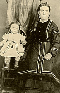 Mary Anne Begg Isbister with son James
