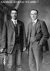 James Monkman and his brother Thomas