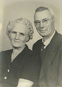 Martha (nee Ward) and William Robert Morrison