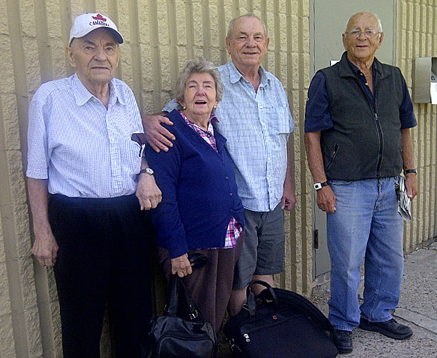 Four surviving Still siblings 2012