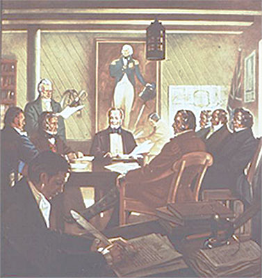 1836 HBC Council Meeting at Norway House