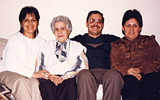 Eldred, Irene, Alvin & Patricia Thomas