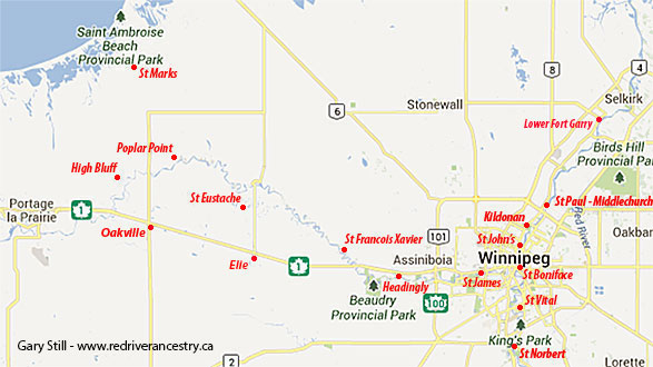 Portage la Prairie - Winnipeg - Selkirk