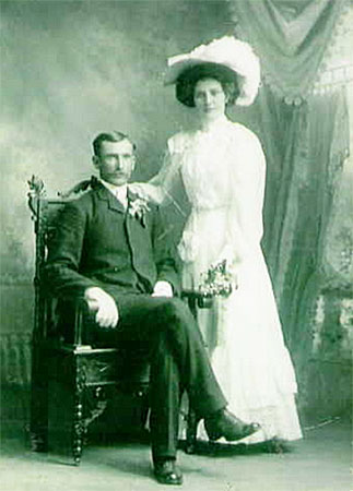 Martha Jane Allen and Henry Corrigal