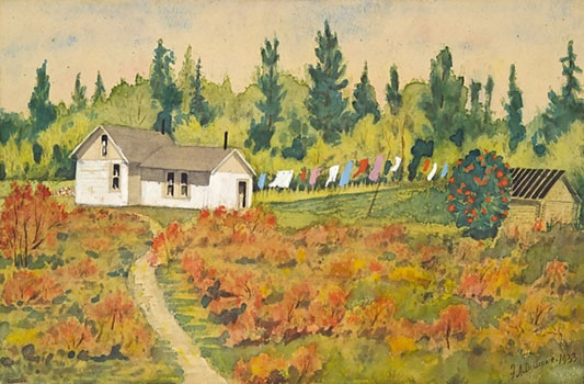 1933 Painting by Frederick Augustus Disbrowe