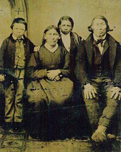 Family of John Favel (1843-1893)