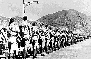 Canadian Troops Arrive Hong Kong