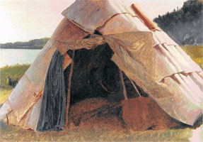 Ojibwe Wigwam