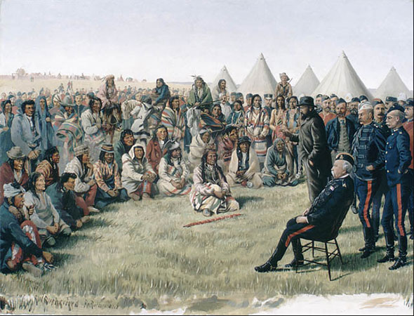 Poundmaker's Surrender to Middleton