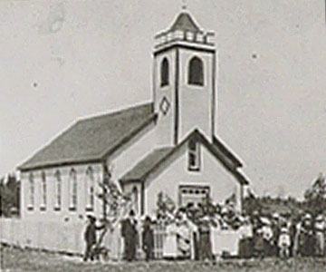 Trinity Lutheran Church at Thalberg, Manitoba