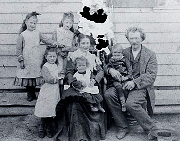 The William and Margaret Irvine Family around 1891