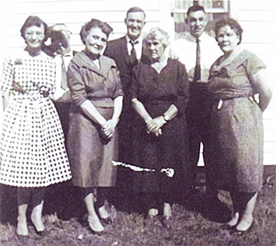 Miller Siblings at Carrot River, 1961