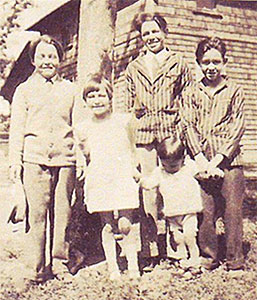 Family of William John Miller in 1929