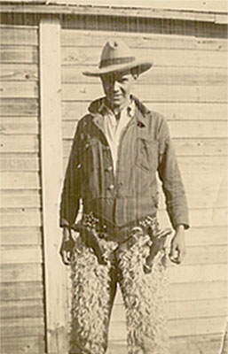 Angus Morrison in Cowboy Outfit