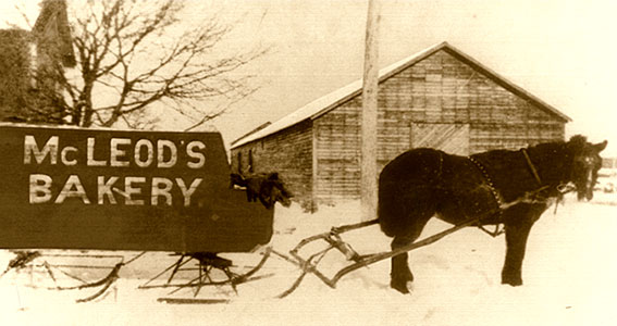 A.G. McLeod Bakery Delivery Sleigh