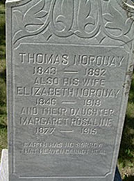 Thomas Norquay Gravestone