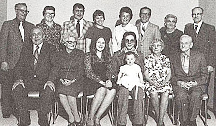 Jodie Still with 12 grandparents