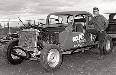 Kenny and his Stock Car