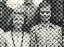 Myrna & Vera Conrod at Mapleton School