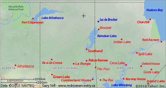Early HBC Forts inland from Hudson Bay