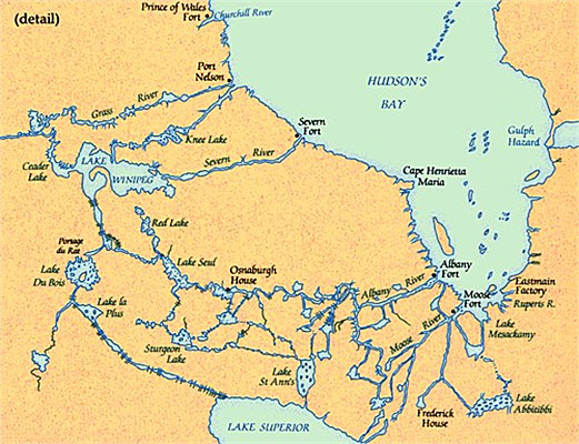 Hodgson Map of 1791 Redrawn