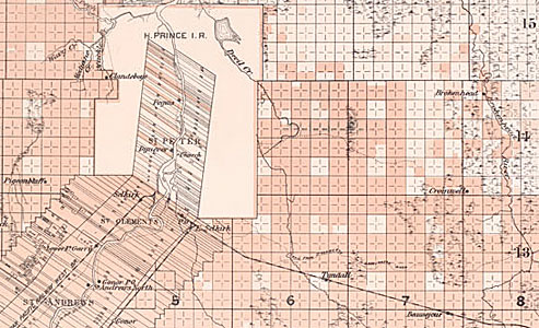 Western Land Grants Map