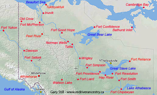 Mackenzie River Map