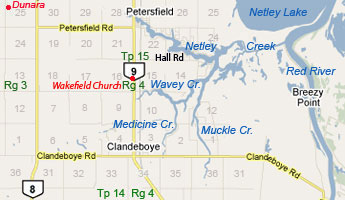 Netly Creeks Township Map