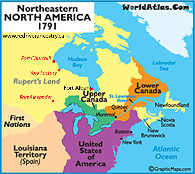 Upper and Lower Canada