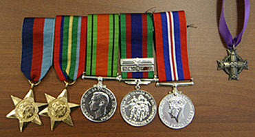 Howard Oig's War Medals